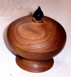 Lidded pot by Paul Hunt